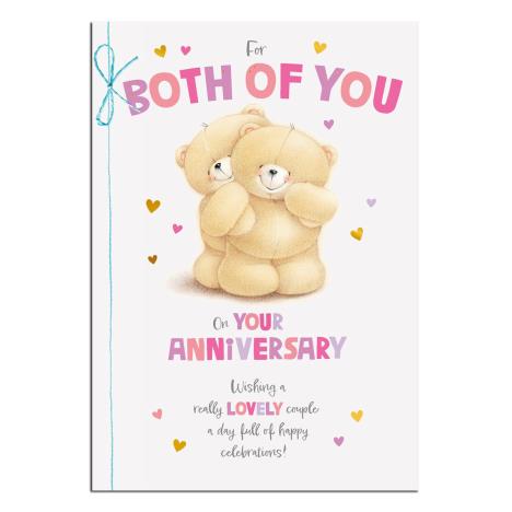 Both Of You Forever Friends Anniversary Card